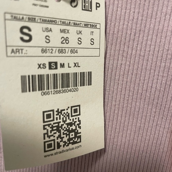 BNWT Stradivarius cold shoulder top - Picture 4 of 6